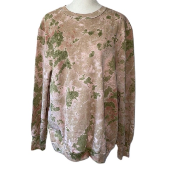 AFRM Tie Dye Crewneck Sweatshirt Soft - Picture 2 of 11